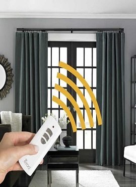 Modern Motorized Curtains