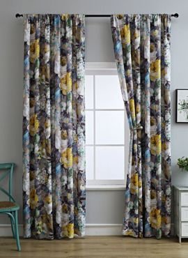 Block-Printed Curtains