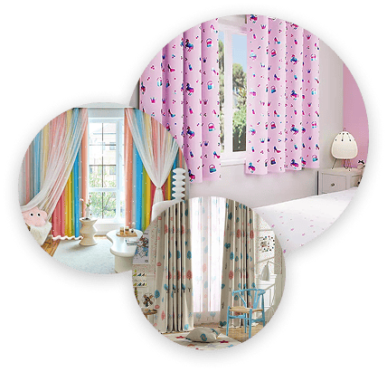 Buy kids curtains Dubai