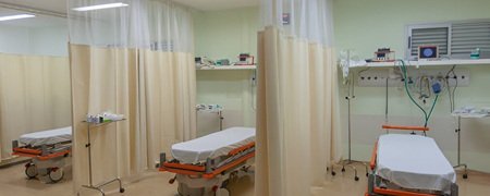 Custom luxury hospital curtains Dubai
