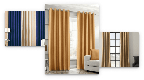 Eco-friendly silk curtains Dubai