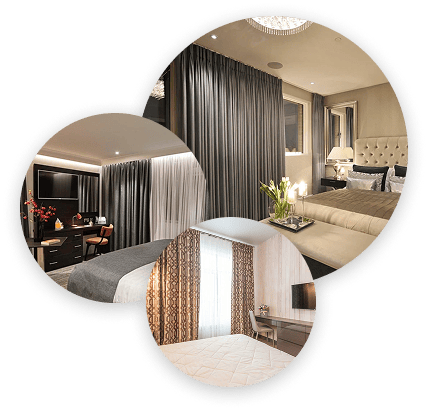 Exclusive hotel curtains Dubai