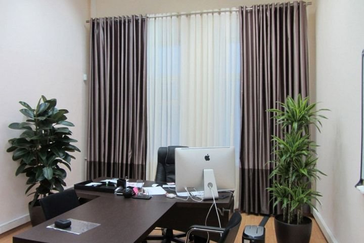 Silk curtains Dubai