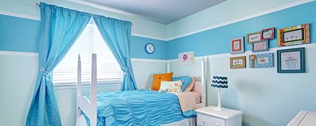 Kids curtains for study rooms Dubai