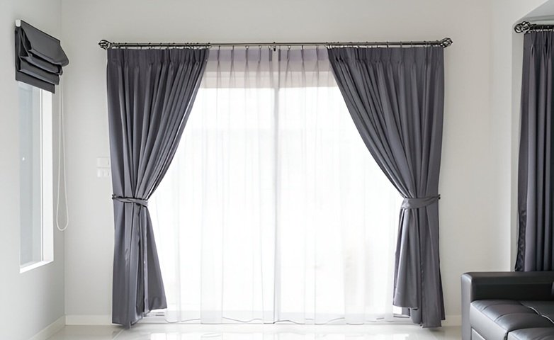 Modern cotton curtains Dubai