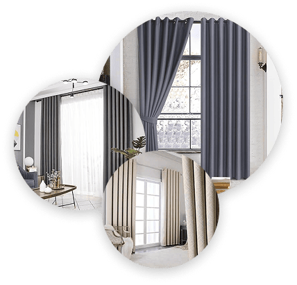 Modern eyelet curtains Dubai