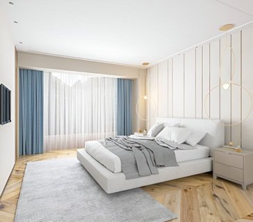 Modern hotel curtains Dubai