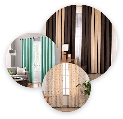 Organic cotton curtains UAE