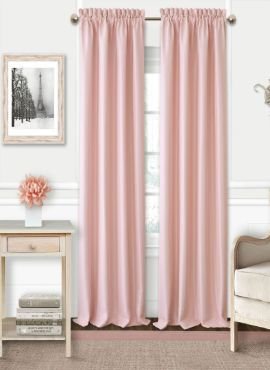 Pink Curtains