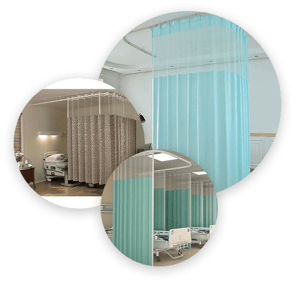 Washable cubicle curtains Dubai