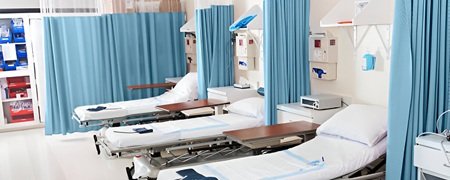 Waterproof hospital curtains Dubai