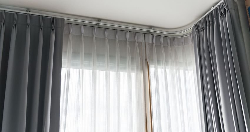 Wave & Curved Curtain Tracks