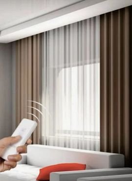 motorized curtains in dubai