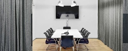 stylish office curtains dubai