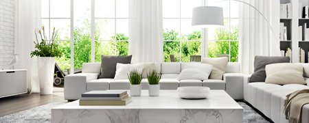 white curtains online Dubai