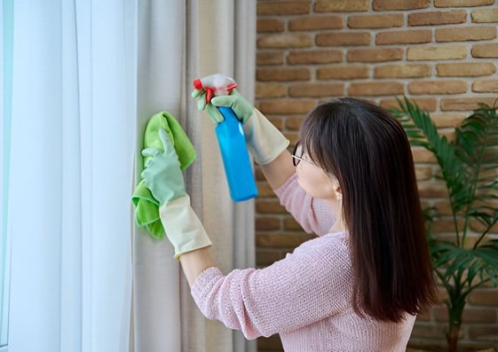 Curtains dry cleaning Sharjah