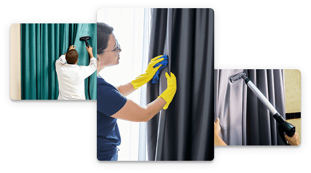 Discount curtains dry cleaning services
