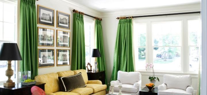 Luxury Green Curtains