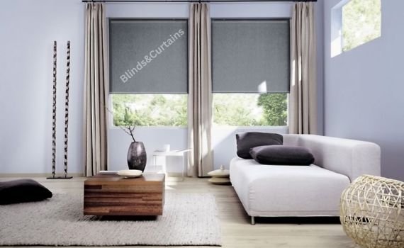 Motorized logo blinds Dubai