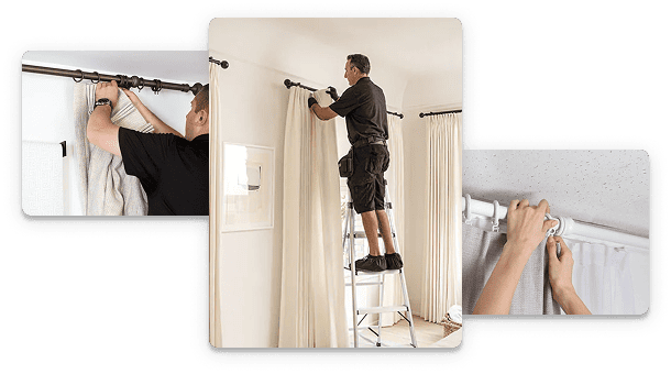 curtains installation Dubai