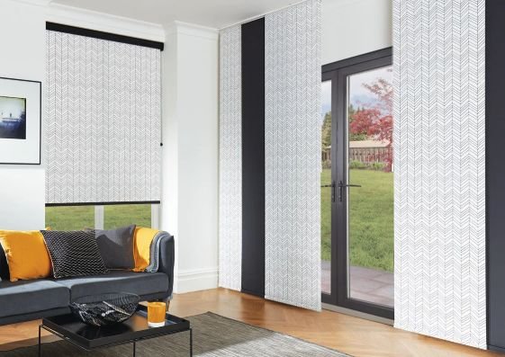 light-filtering panel blinds Dubai