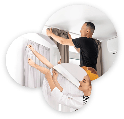 modern Curtain Alterations dubai