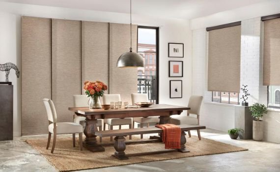 modern panel blinds Dubai